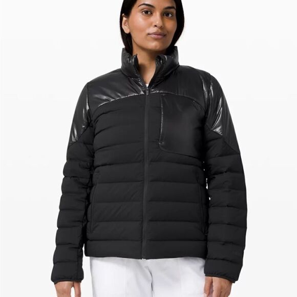 lululemon athletica Jackets & Blazers - Lululemon Navigation Stretch Down Jacket Black 8